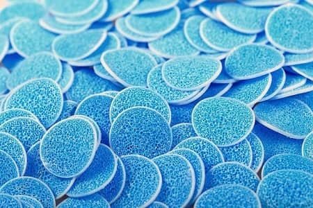 Carrier medium Mutag BioChip 30™ (5,500 m²/m³) Carrier medium Mutag BioChip 30™ (5,500 m²/m³)