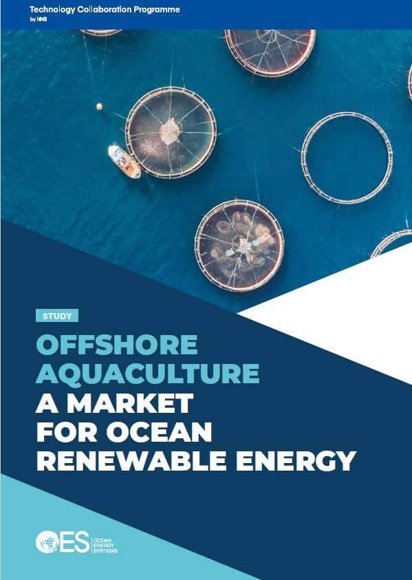 IEA-OES: acuicultura en mar abierto como mercado para la energía oceánica 1 acuicultura mar abierto energías renovables