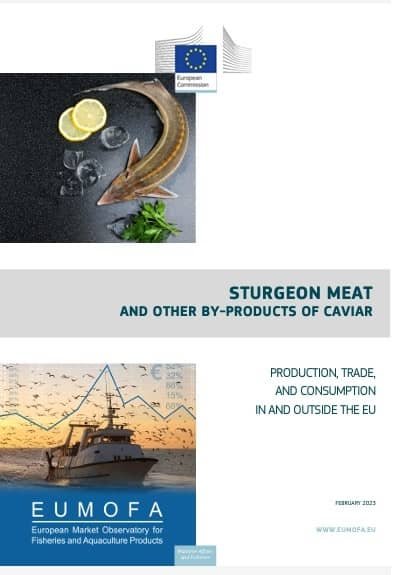 Informe sobre la producción y consumo de carne de esturión y caviar