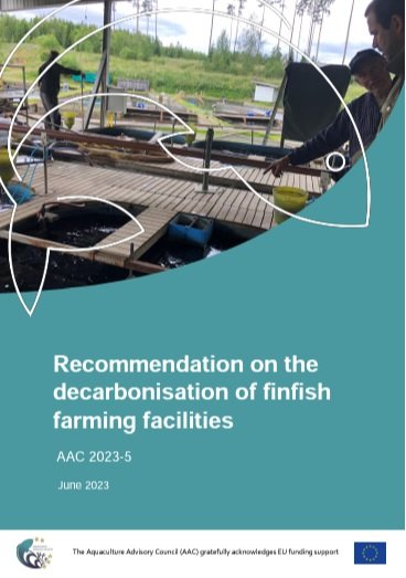 Recommendation on the decarbonisation of finfish farming facilities