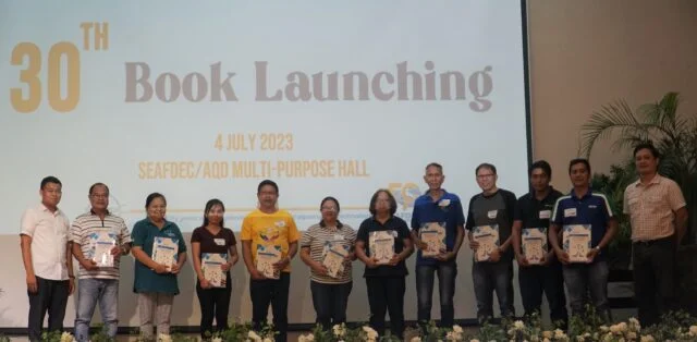 6 aquaculture manuals unveiled in SEAFDEC/AQD’s 30th Book Launching 1 seafdec 30 book 640x314 2