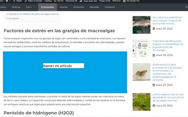 Boost your Digital Presence in the Aquaculture Industry: Advertise with Us! 4 Article Banner Positions.