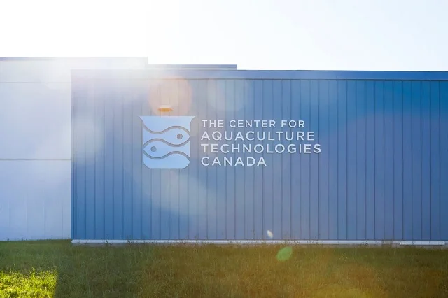 The Center for Aquaculture Technologies (CATC) facility in Souris, Prince Edward Island, Canada.