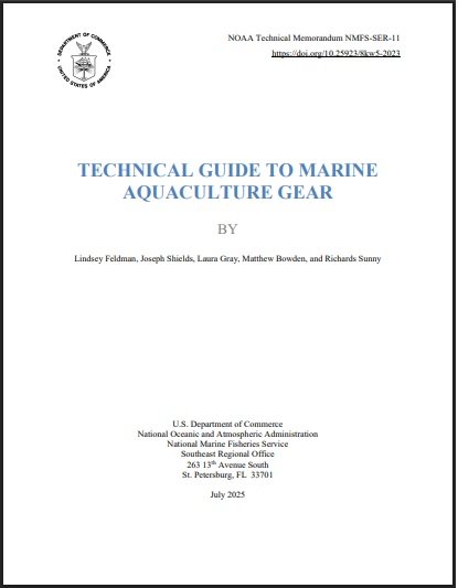 Guía técnica de aparejos para la acuicultura marina.