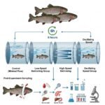 Induced swimming: an effective tool for reducing stress and enhancing immunity in rainbow trout Resumen gráfico del estudio creado por Gemini.