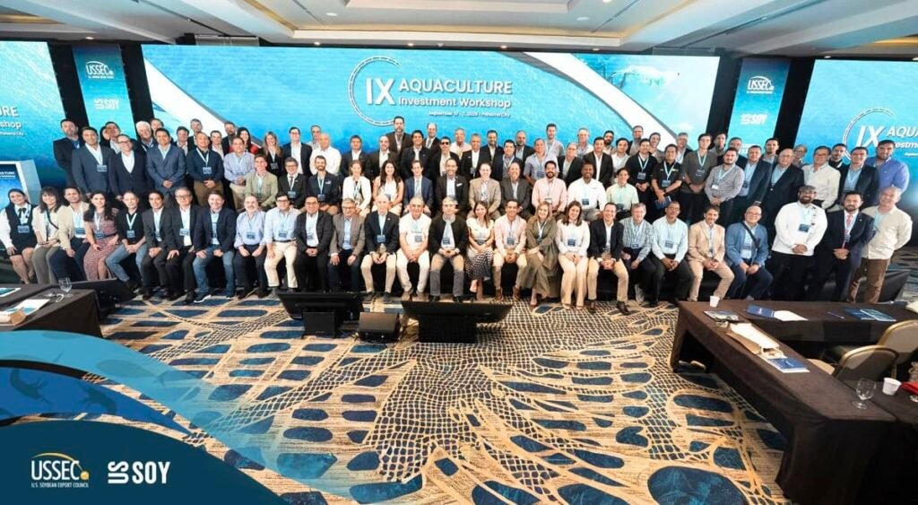 Participantes del IX Aquaculture Investment Workshop, realizado en Ciudad de Panamá.
