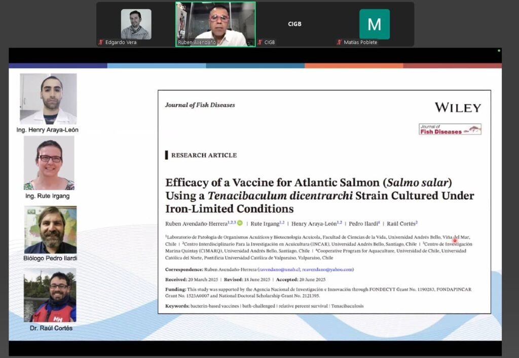 Seminario reunió a investigadores en enfermedades de peces de Latinoamérica.