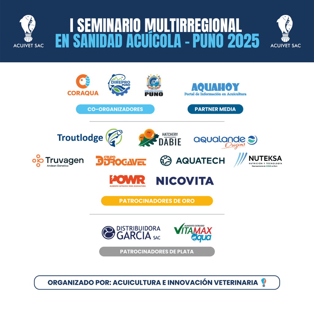 I Seminario Multirregional en Sanidad Acuícola en Trucha.