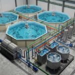 Los Sistemas de Recirculación Acuícola (RAS o SRA). Elaborado con Nanobanana.