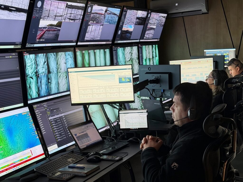 Sala de Alimentación remota de Austalis Seafoods.